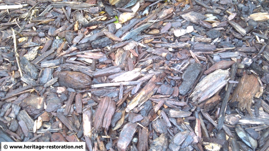 What are these little black spots on my house? Heritage